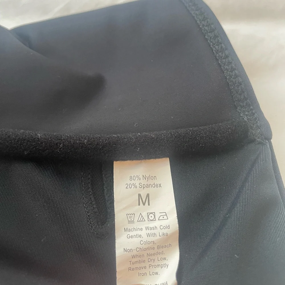 ⚡️SHEIN Bandeau High Waist Swimsuit Set Strapless Bikini Top Cheeky Bottoms | M - Picture 9 of 9